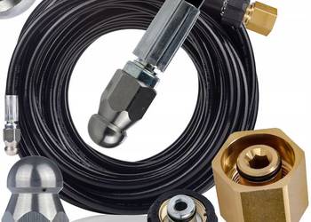 Wąż do Kanalizacji 20M EasyLock – do Kärcher HD | 200 bar | Dysza 3+1