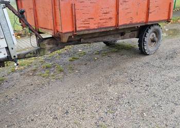 przyczepka wywrotka jednoosiowa 4t kipper