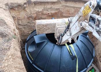 Deszczówka, łapacz deszczu, odwodnienie, drenaż, zbiornik