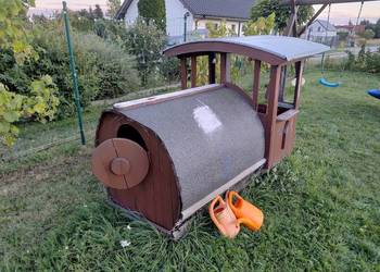 Domek lokomotywa dla dzieci