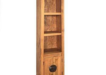vidaXL Szafka do łazienki, lite drewno sosnowe, 48x32x170 cm（SKU:246036）