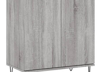Komoda szary dąb sonoma 60x35x70 cm materiał drewnopochodny WM-827162