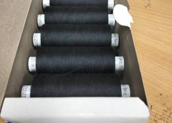 Nici Czarne do szycia Coats Epic 150/1000m x 10 sztuk