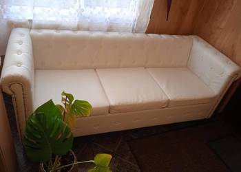 sofa kolor biały stan bdb