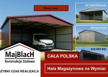 Garaż Brązowy - kolory RAL | Blaszak | Zadaszenie | Montaż – Maj-BlacH