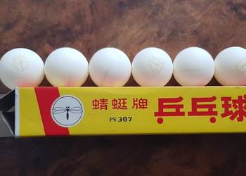 6 piłeczek do tenisa stołowego marki Dragon-Fly