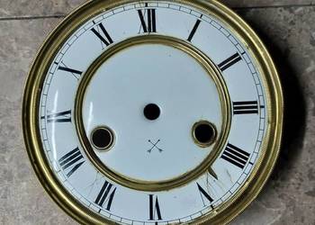 705 Tarcza starego zegara ściennego HAU 14,5cm 57/32 uszkodzona