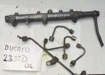 IVECO FIAT DUCATO 2,3JTD listwa wtryskowa 0445224006 przewody wtryskowe