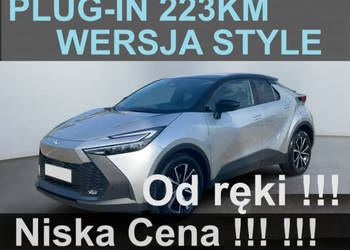 Toyota C-HR 232KM Plug-in Style Kamera Czujniki Felgi 18" Nawigacja Od ręk…