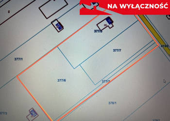 Działka budowlana 4587 m2 we Wsoli koło Radomia.