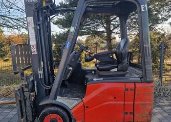 Linde E15 2011r  8600Mth Triplex + Pozycjoner wózek widłowy