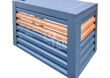 Osłona Klimatyzatora 90x50x70cm Antracyt Zabudowa Klimatyzacji  TKD297
