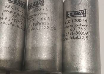 Kondensatory elektrolityczne ELWA 1000uF/6V