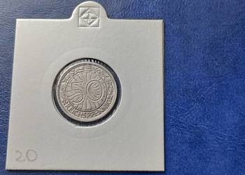 Stare monety 50 fenig 1929 A Niemcy