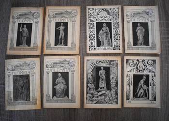 Filomata - rocznik 1929 - 8 sztuk . Stan - bardzo dobry