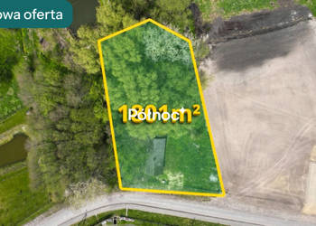 Pniówno działka 1801 m² spokojna okolica