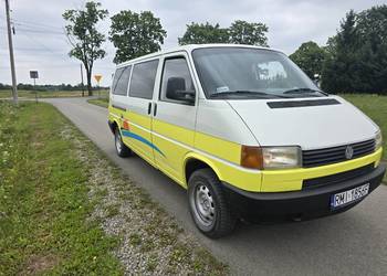 VW Transporter T4 2.4d LONG 1995r, 9 os, hak