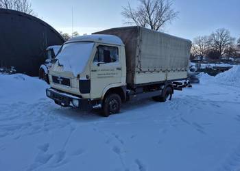 Sprzedam MAN LOX-F Diesel Moc 110 kW/150 KM. Skrzynia z Plandeką.