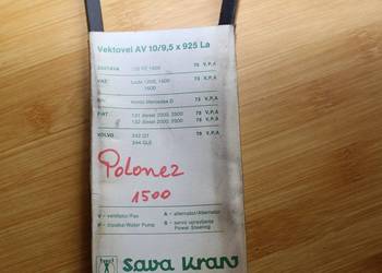 Pasek klinowy Sava Kranj AV 10x925 Polonez Fiat 125p Łada NOWY NOS  Na sprz