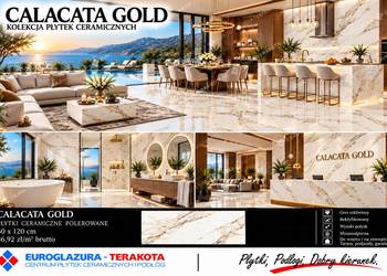 gres 60/120 calacata gold poler gat.1 Ceramika Netto