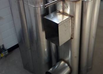 Wkład kominowe rury nierdzewnej ,owal, elipsa