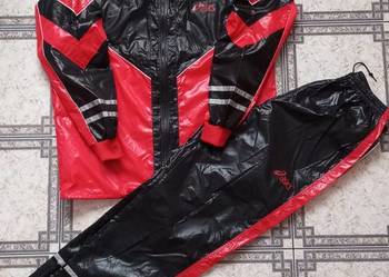 Asics dres sportowy treningowy męski komplet bluza spodnie M