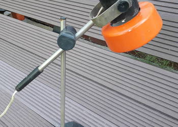Lampa biurkowa orange vintage