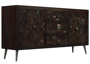 Komoda z drewna odzyskanego 160 x 40 x 80 cm WM-245917