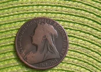 moneta Wielkiej Brytanii z 1899r