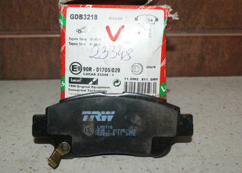 KLOCKI HAMULC. TOYOTA YARIS 99-03  Opis MP      TOYOTA Y