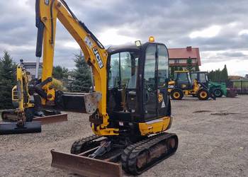 Minikoparka JCB 8026 cts  2018r 3300mtg mechaniczne szybkozłącze do łyżek Minikoparka JCB 8026 cts  2018r 3300mtg mechaniczne szybkozłącze do łyżek