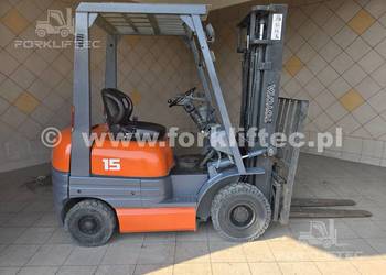 Wózek Widłowy TOYOTA 6FD15 Przesuw boczny TOYOTA 6FDF15 , Linde