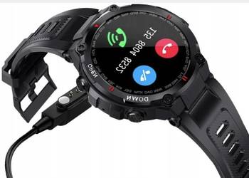 Smartwatch Giewont GW430-1 Czarny Bluetooth Sportowy