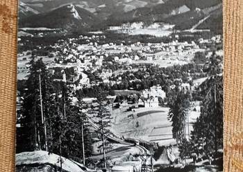 ZAKOPANE - WIDOK NA MIASTO Z KOLEJKI LINOWEJ