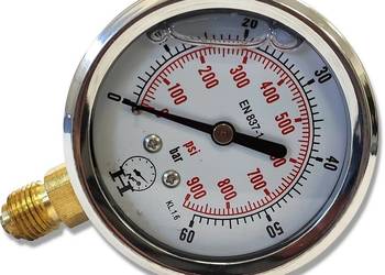 Manometr Hydrauliczny Ciśnieniomierz 0 - 60 BAR [1401]
