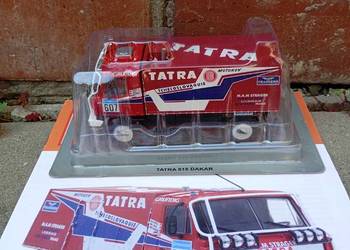 TATRA 815 DAKAR Kultowe ciężarówki auta PRL Deagostini model 1/43 rajdowa