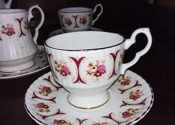 Filiżanka.ASBLEG. Made in England. Różyczk