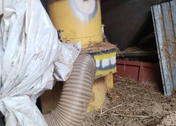 Sieczkarnia do słomy odciąg