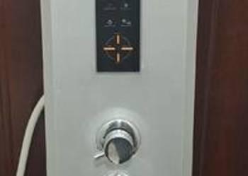 Panel środkowy kabiny prysznicowej Kerra Silver Diamond