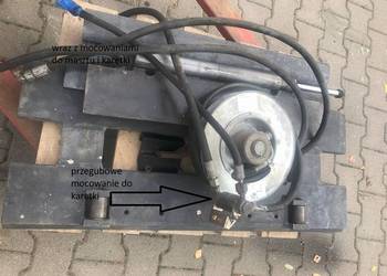 Zwijak przewodów hydraulicznych masztu przesuw boczny