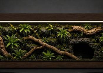 Terrarium dla kameleona pytona regiusa boa cesarskiego