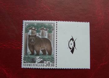 Finlandia 1989 MNH Mi. 1090 Fauna  Niedźwiedź  a