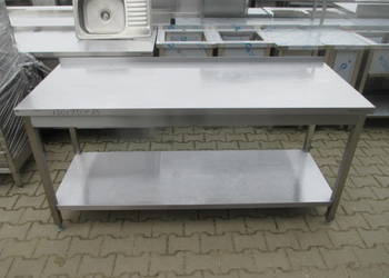 Stół Gastronomiczny Z Półką 180/70/85 Stal Nierdzewna