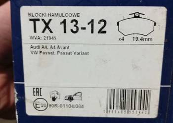 TOMEX KLOCKI HAMULCOWE TX 13-12