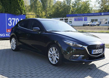 Mazda 3 salon PL, SkyPassion, super stan, I rej. 2018r. III (2013-)