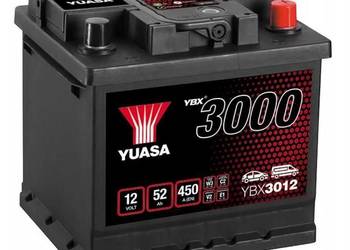 Akumulator 52Ah 450A Yuasa Standard 12V Prawy Plus