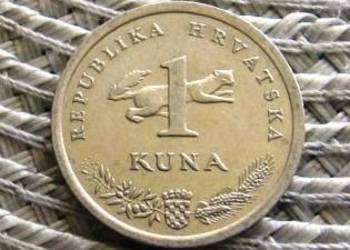 Chorwacja 1 Kuna ---6 szt Chorwacja 1 Kuna ---6 szt