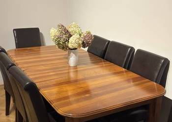 Stół drewniany rozkładany