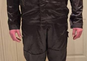 NOWY Komplet kurtka spodnie robocze MOTUL olejoodporne L/XL