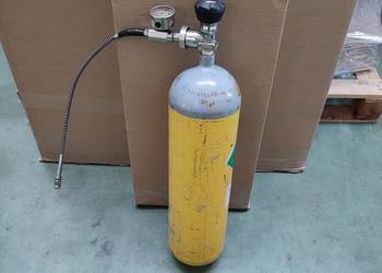 Butla na powietrze 6l 300bar próba 450bar + przetoczka pcp paintball